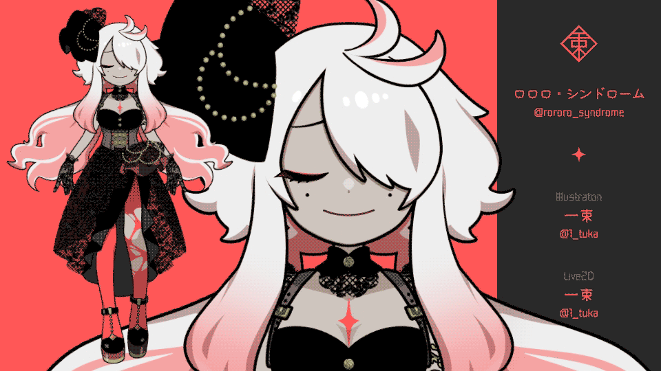 ロロロ・シンドローム様デザイン&Live2Dモデル制作