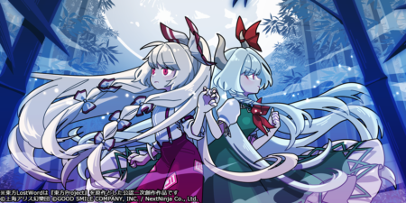 『東方LostWord』絵札イラスト制作